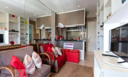 Cobertura para aluguel - panamby, 1 quarto,  53 m² - são paulo