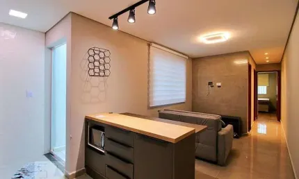 Apartamento para aluguel - vila assunção, 2 quartos,  50 m² - santo andré