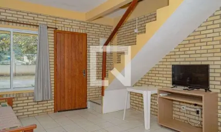 Casa / sobrado em condomínio para aluguel - barra da lagoa, 2 quartos,  80 m² - florianópolis