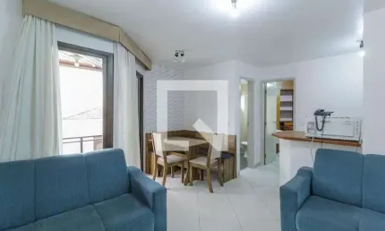Apartamento para aluguel - moema, 1 quarto,  75 m² - são paulo