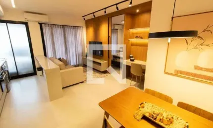 Apartamento para aluguel - cambuí, 1 quarto,  56 m² - campinas