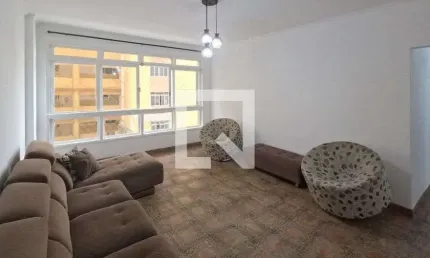 Apartamento para aluguel - josé menino, 2 quartos,  128 m² - santos