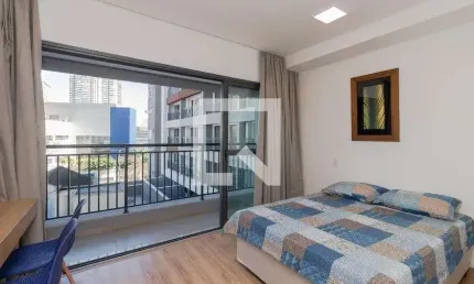 Apartamento para aluguel - bosque da saúde, 1 quarto,  27 m² - são paulo