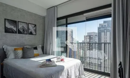 Kitnet / stúdio para aluguel - consolação, 1 quarto,  18 m² - são paulo