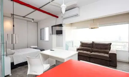 Kitnet / stúdio para aluguel - consolação, 1 quarto,  36 m² - são paulo