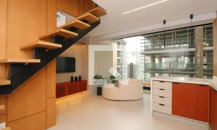Cobertura para aluguel - pinheiros, 1 quarto,  50 m² - são paulo