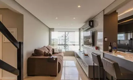 Cobertura para aluguel - cavalhada, 3 quartos,  140 m² - porto alegre