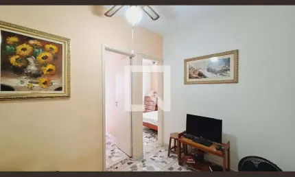 Apartamento para aluguel - canto do forte, 2 quartos,  43 m² - praia grande