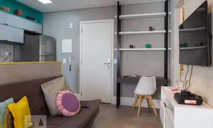 Kitnet / stúdio para aluguel - perdizes, 1 quarto,  35 m² - são paulo