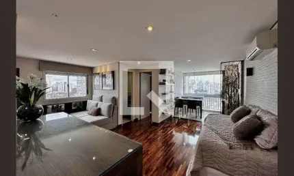 Apartamento para aluguel - campo belo, 1 quarto,  62 m² - são paulo