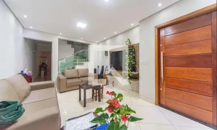 Casa para aluguel - vila luzita, 3 quartos,  223 m² - santo andré