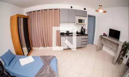 Kitnet / stúdio para aluguel - bosque, 1 quarto,  29 m² - campinas