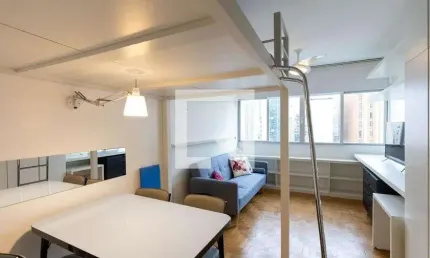 Kitnet / stúdio para aluguel - higienópolis, 1 quarto,  29 m² - são paulo