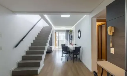 Cobertura para aluguel - centro, 3 quartos,  119 m² - curitiba