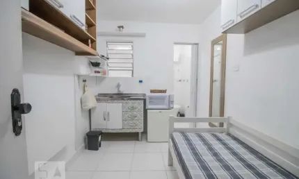 Kitnet / stúdio para aluguel - chácara inglesa, 1 quarto,  16 m² - são paulo