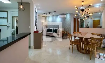 Apartamento para aluguel - canto do forte, 2 quartos,  106 m² - praia grande