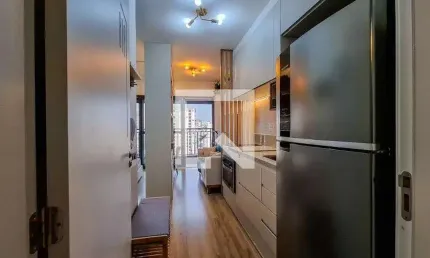 Kitnet / stúdio para aluguel - bosque da saúde, 1 quarto,  28 m² - são paulo