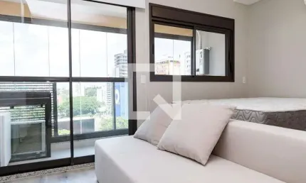 Kitnet / stúdio para aluguel - chácara santo antonio, 1 quarto,  28 m² - são paulo