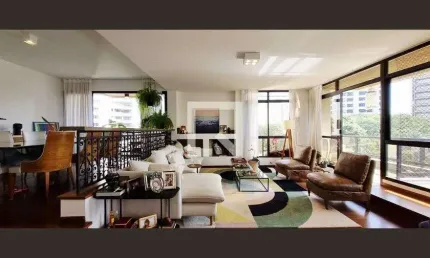 Apartamento para aluguel - real parque, 3 quartos,  250 m² - são paulo
