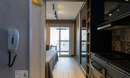 Kitnet / stúdio para aluguel - consolação, 1 quarto,  24 m² - são paulo