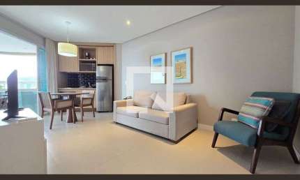 Apartamento para aluguel - gonzaga , 1 quarto,  45 m² - santos