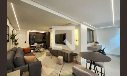 Apartamento para aluguel - moema, 1 quarto,  53 m² - são paulo