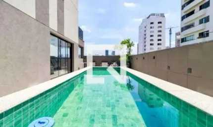Kitnet / stúdio para aluguel - brooklin, 1 quarto,  26 m² - são paulo