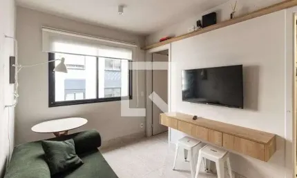 Apartamento para aluguel - santa cecília, 1 quarto,  25 m² - são paulo