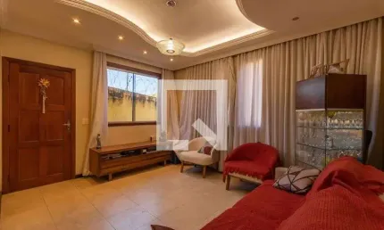 Casa para aluguel - santa branca, 3 quartos,  135 m² - belo horizonte