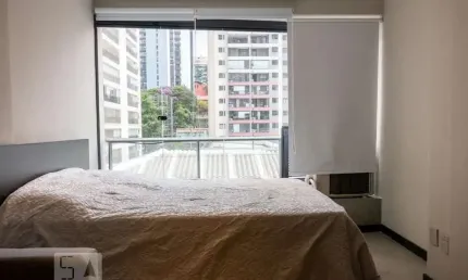 Apartamento para aluguel - pinheiros, 1 quarto,  25 m² - são paulo