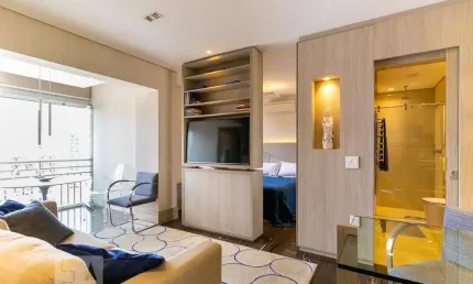 Apartamento para aluguel - centro, 1 quarto,  50 m² - campinas