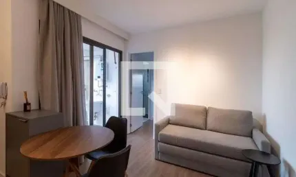 Kitnet / stúdio para aluguel - vila romana, 1 quarto,  34 m² - são paulo
