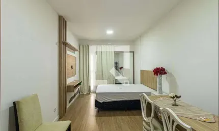 Kitnet / stúdio para aluguel - centro, 1 quarto,  32 m² - curitiba