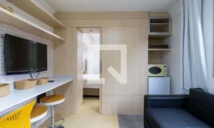 Apartamento para aluguel - bigorrilho, 1 quarto,  23 m² - curitiba