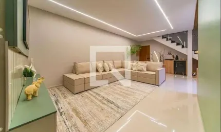 Cobertura para aluguel - parque das nações, 3 quartos,  170 m² - santo andré