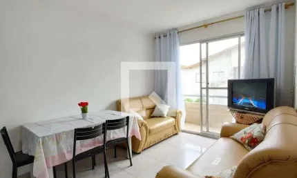 Apartamento para aluguel - boqueirão, 3 quartos,  60 m² - praia grande
