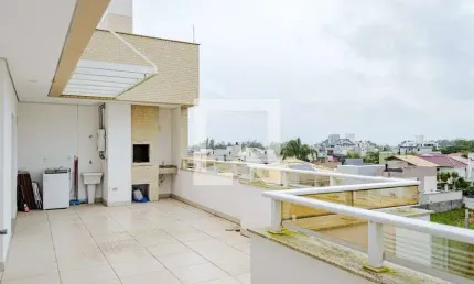 Cobertura para aluguel - campeche, 1 quarto,  85 m² - florianópolis
