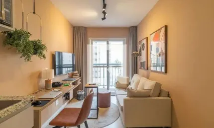 Apartamento para aluguel - pinheiros, 1 quarto,  37 m² - são paulo