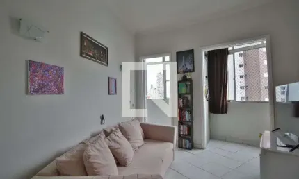 Apartamento para aluguel - josé menino, 1 quarto,  63 m² - santos