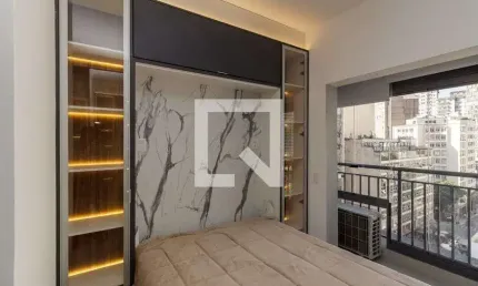 Kitnet / stúdio para aluguel - santa cecília, 1 quarto,  22 m² - são paulo