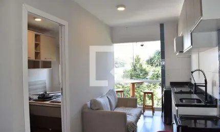 Kitnet / stúdio para aluguel - cajuru, 1 quarto,  35 m² - curitiba