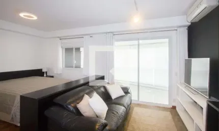 Kitnet / stúdio para aluguel - brooklin, 1 quarto,  54 m² - são paulo