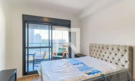 Kitnet / stúdio para aluguel - chácara santo antonio, 1 quarto,  27 m² - são paulo
