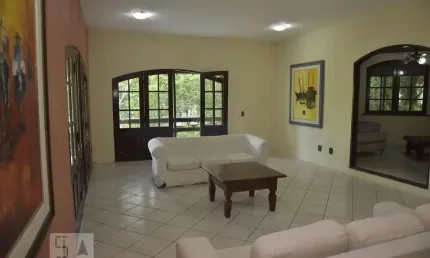 Casa / sobrado em condomínio para aluguel - freguesia , 4 quartos,  600 m² - rio de janeiro