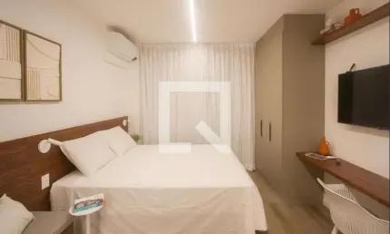 Kitnet / stúdio para aluguel - brooklin, 1 quarto,  29 m² - são paulo