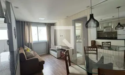 Apartamento para aluguel - centro, 2 quartos,  53 m² - barueri