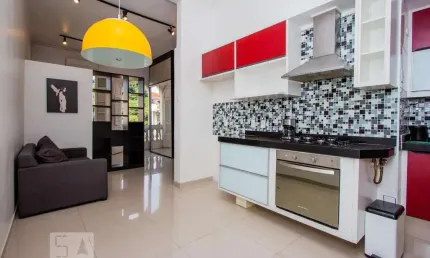 Kitnet / stúdio para aluguel - laranjeiras, 1 quarto,  40 m² - rio de janeiro