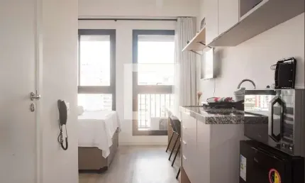 Kitnet / stúdio para aluguel - vila clementino, 1 quarto,  21 m² - são paulo