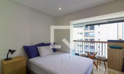 Kitnet / stúdio para aluguel - brooklin, 1 quarto,  25 m² - são paulo