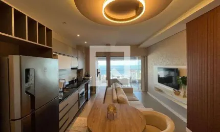 Apartamento para aluguel - gonzaga , 1 quarto,  59 m² - santos